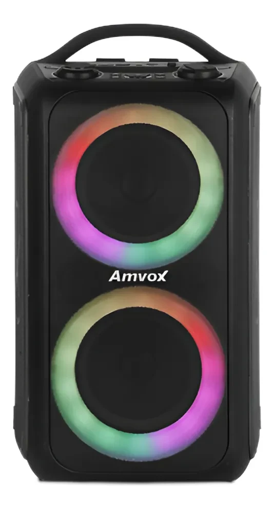Caixa De Som Amplificada Amvox ACA 600 BAG VOX BLACK