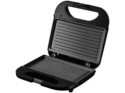 Sanduicheira Amvox AMS 500 Preta 750W - Antiaderente