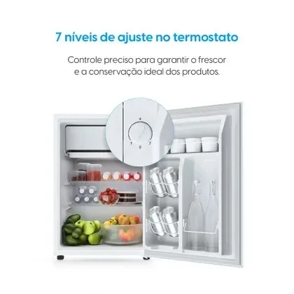 Frigobar 47L - Porta Reversível Compartimento Extra Frio 220V
