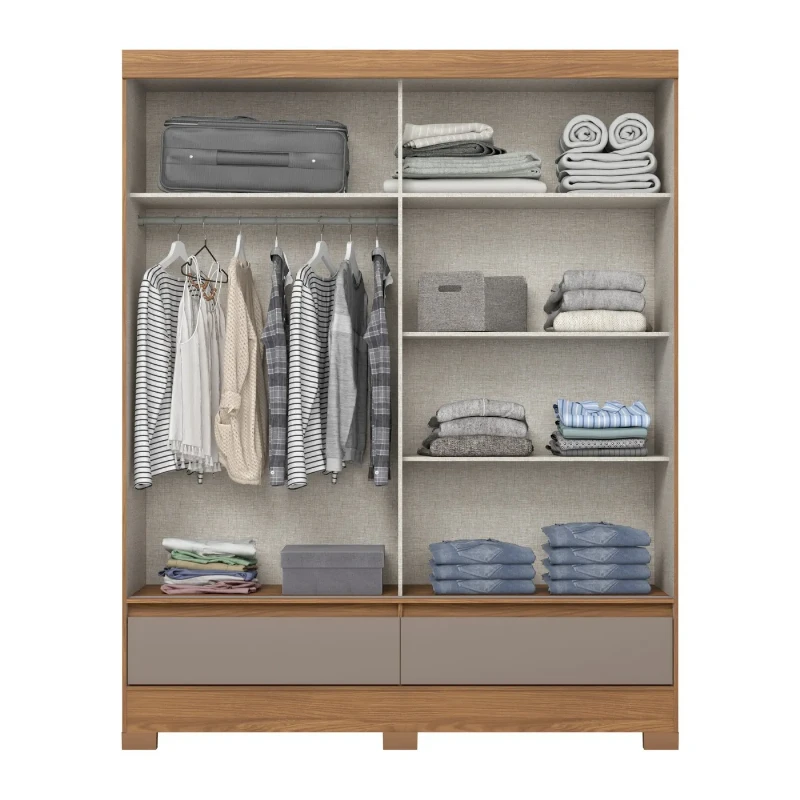 Guarda-roupa/Roupeiro 2 Portas B373 Flex - Henn