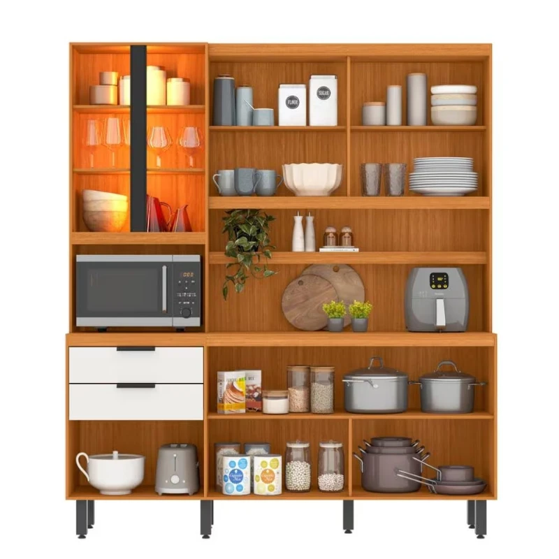 Cozinha Murano 7 Portas 2 Gavetas - Poliman