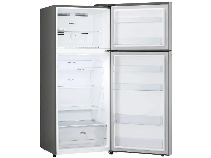 Geladeira LG Frost Free Inverter 375L Inox 220V