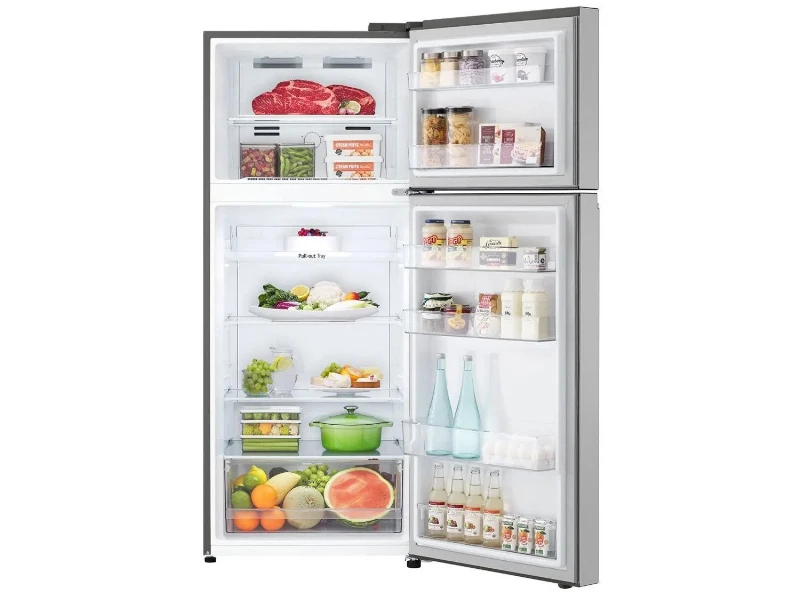 Geladeira LG Frost Free Inverter 375L Inox 220V